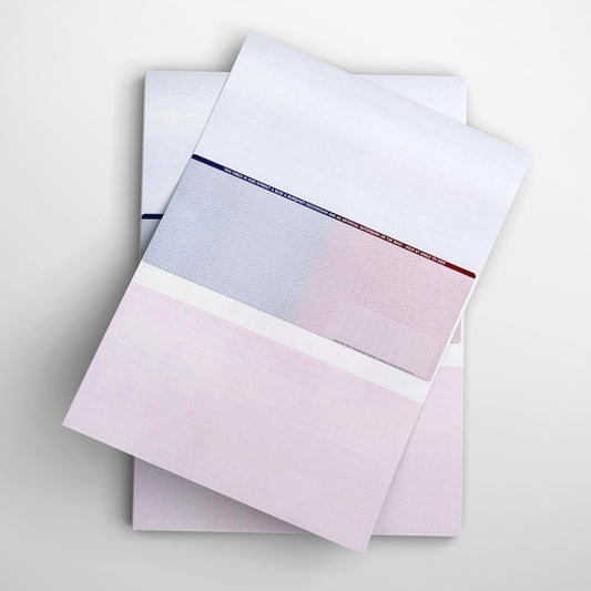 MIDDLE PREMIUM SECURITY - BUSINESS LASER CHECKS - MULTI COLOR