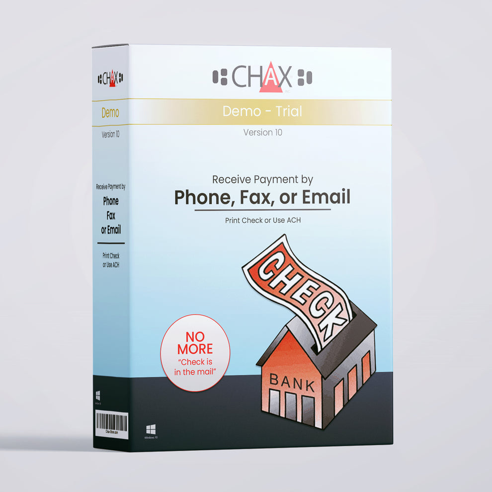 CHAX - Demo / Trial Download – CHAX SOFTWARE INC