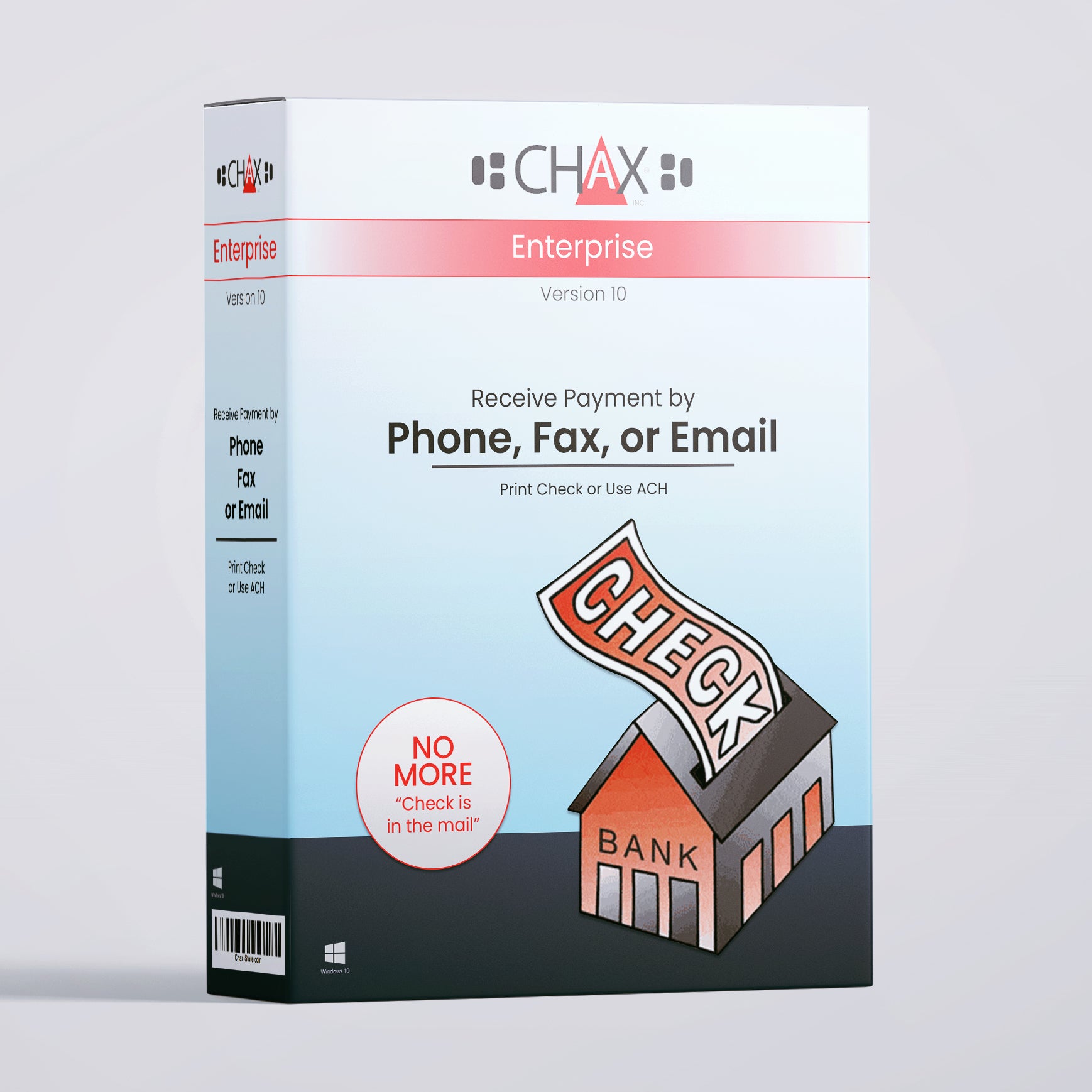 CHAX 10  Enterprise - Debt Collection Software - Bank Draft - Check By Phone