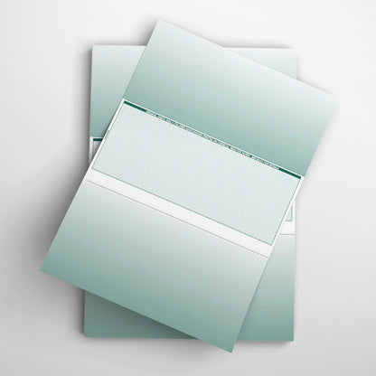 MIDDLE ECONOMY VALUE - BUSINESS LASER CHECKS - SINGLE COLOR