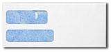 E12 - #9 Variant Double Window Envelopes (1000 count) - Envelopes - CHAX SOFTWARE INC