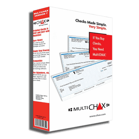 Check Printing Software (Limited Time Offer) - [product_type] - CHAX SOFTWARE INC